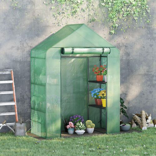 OutSunny Greenhouse Green 191 x 72 x 141 cm