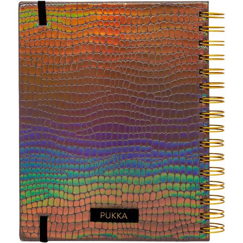 Pukka Notepad Be Wild A5 Ruled Spiral Bound Brown 160 Pages 80 Sheets