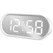 Acctim Clock 15822 15 cm x 5 cm x 6.4 cm White