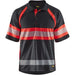 BLÅKLÄDER Polo Shirt 33381051 PL (Polyester) Black, Red Size M