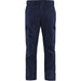 BLÅKLÄDER Trousers 14441832 Cotton, Elastolefin, PL (Polyester) Navy Blue, Cornflower Blue Size 36R