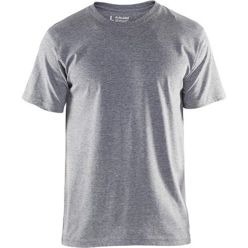 BLÅKLÄDER T-shirt 35251043 Cotton, Viscose Grey Melange Size S