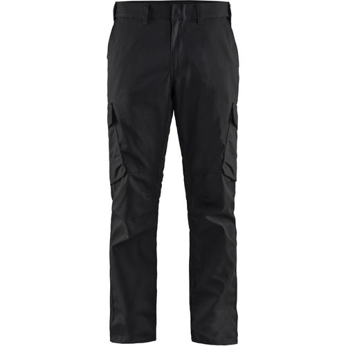 BLÅKLÄDER Trousers 14441832 Cotton, Elastolefin, PL (Polyester) Black Size 30L