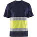 BLÅKLÄDER T-shirt 33871030 Cotton Navy Blue, Yellow Size L