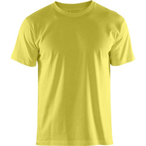 BLÅKLÄDER T-shirt 35251042 Cotton Yellow Size LT