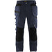 BLÅKLÄDER Trousers 15551860 Cotton, PL (Polyester) Dark Navy, Black Size 47S