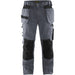 BLÅKLÄDER Trousers 15551860 Cotton, PL (Polyester) Grey, Black Size 32L