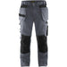 BLÅKLÄDER Trousers 15551860 Cotton, PL (Polyester) Grey, Black Size 30R