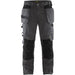 BLÅKLÄDER Trousers 15551860 Cotton, PL (Polyester) Black, Dark Grey Size 33L