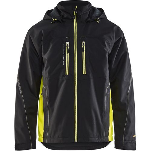 BLÅKLÄDER Jacket 48901977 PL (Polyester) Black, Yellow Size 4XL