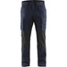 BLÅKLÄDER Trousers 14591845 Cotton, PL (Polyester) Dark Navy, Black Size 42R