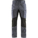 BLÅKLÄDER Trousers 14591845 Cotton, PL (Polyester) Grey, Black Size 34R