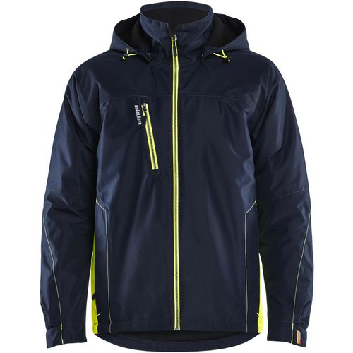 BLÅKLÄDER Jacket 48901977 PL (Polyester) Dark Navy Blue, Yellow Size S