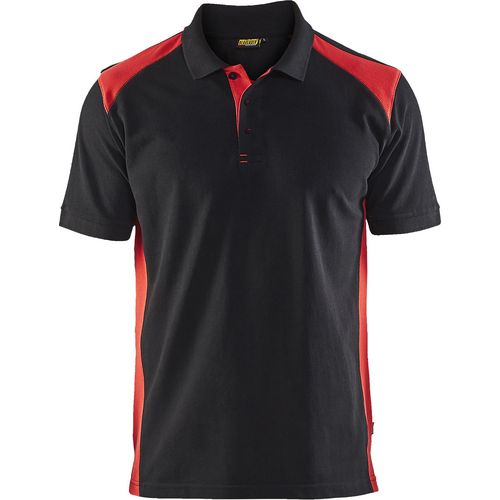 BLÅKLÄDER T-shirt 33241050 Cotton, PL (Polyester) Black, Red Size L