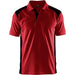 BLÅKLÄDER T-shirt 33241050 Cotton, PL (Polyester) Red, Black Size 4XL