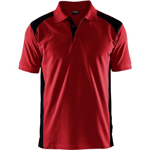 BLÅKLÄDER T-shirt 33241050 Cotton, PL (Polyester) Red, Black Size S