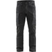 BLÅKLÄDER Trousers 14591142 Cottone, PA (Polyamide) Black Size 30R