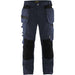 BLÅKLÄDER Trousers 15551860 Cotton, PL (Polyester) Dark Navy, Black Size 30R