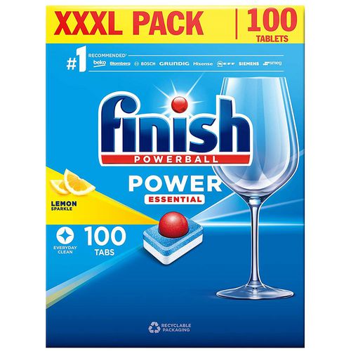 Finish Dishwasher Tabs Lemon Pack of 100