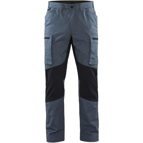 BLÅKLÄDER Trousers 14591845 Cotton, PL (Polyester) Numb Blue, Dark Navy Size 36R