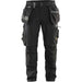 BLÅKLÄDER Trousers 15991860 Cotton, PL (Polyester) Black Size 32L