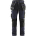 BLÅKLÄDER Trousers 15991860 Cotton, PL (Polyester) Dark Navy, Black Size 32L