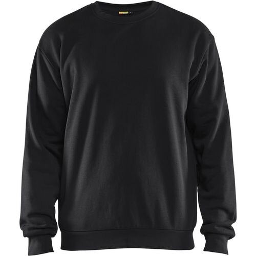 BLÅKLÄDER Sweater 35851169 Cotton, PL (Polyester) Black Size 4XL