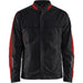 BLÅKLÄDER Jacket 44441832 Cotton, Elastolefin, PL (Polyester) Black, Red Size XS