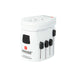 Skross The powerful 3-pole world travel adapter for travellers from all over the world with USB port