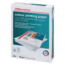 Office Depot A4 Printer Paper White 90 gsm Matt 500 Sheets