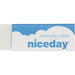 Niceday Duoplast Eraser White