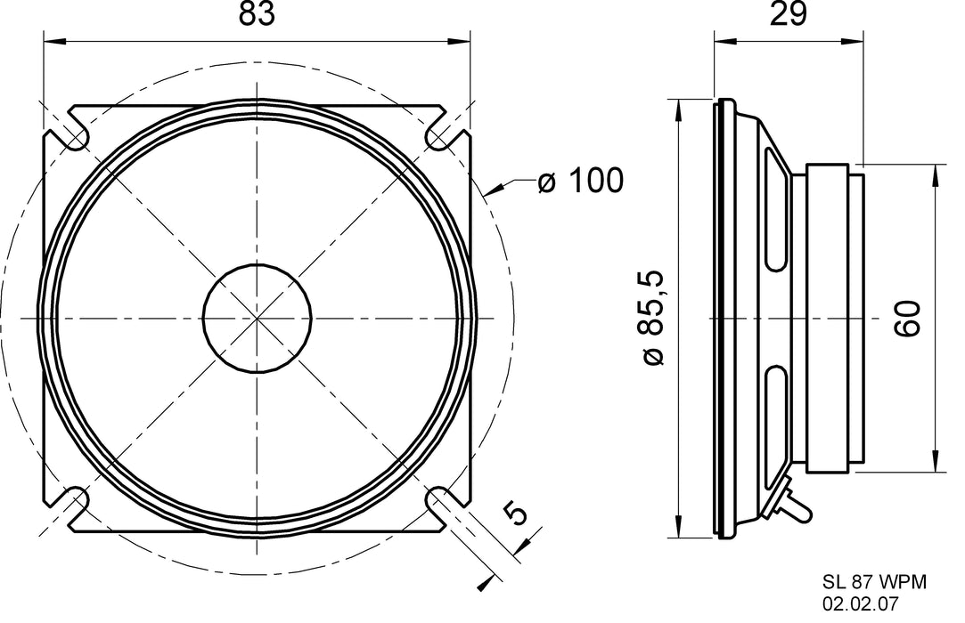 Visaton Built-In Speaker