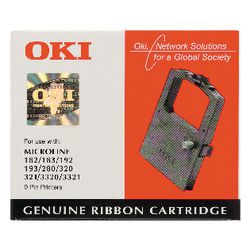 OKI Printer Ribbon 1595 7 x 9 cm Black