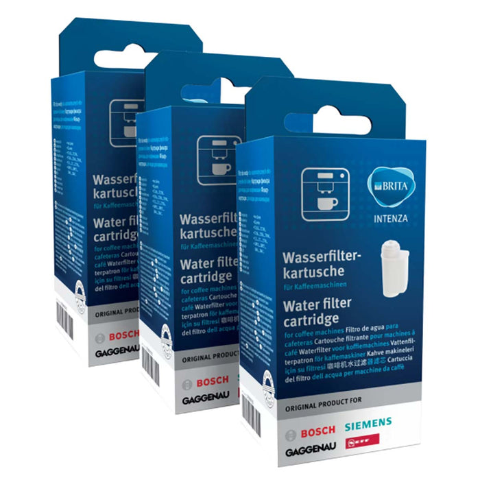 Bosch Brita Intenza water filter for fully automatic coffee machines - 3 pieces