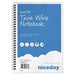 Niceday Notebook A5 Squared Spiral Bound Paper Soft Cover Blue 100 Pages 50 Sheets Pack of 5