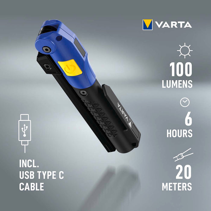 Varta Work Flex® Multifunction Light F20R Rechargeable