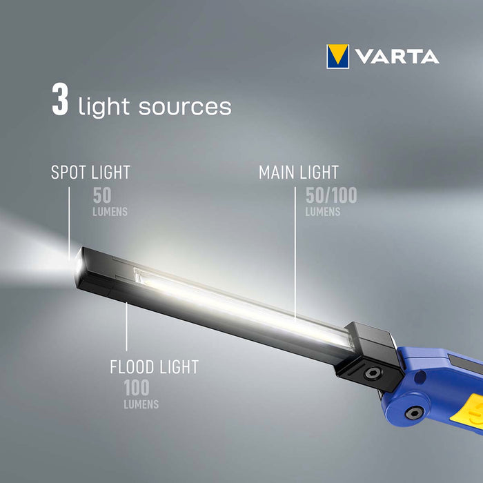 Varta Work Flex® Multifunction Light F20R Rechargeable