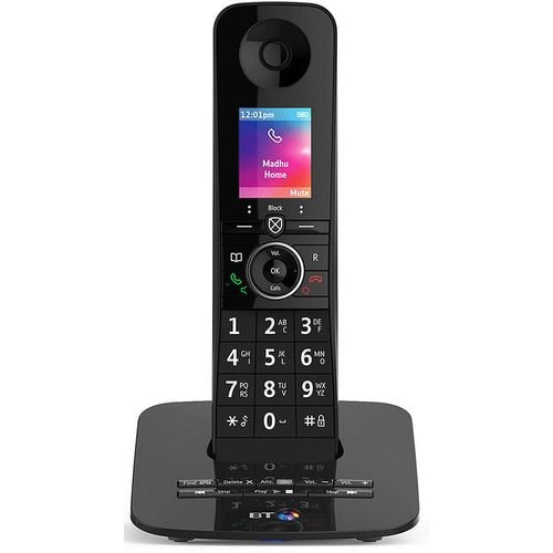 BT Premium Cordless Telephone Black