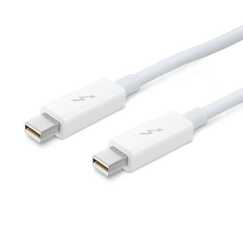 Apple MD862ZM/A Mini DisplayPort Male to Mini DisplayPort Male Thunderbolt Cable 0.5m White