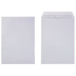 Office Depot Envelopes Plain C4 229 (W) x 324 (H) mm Adhesive Strip White 100 gsm Pack of 250