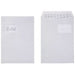 Office Depot Envelopes with Window C4 229 (W) x 324 (H) mm Adhesive Strip White 100 gsm Pack of 250