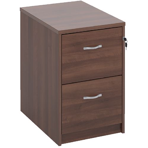 Dams International Filing Cabinet with 2 Lockable Drawers Universal Brown 480 x 650 x 730mm