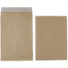 Office Depot Non Standard Gusset Envelopes 305 x 406 mm Peel and Seal Plain 140 gsm Brown Pack of 125