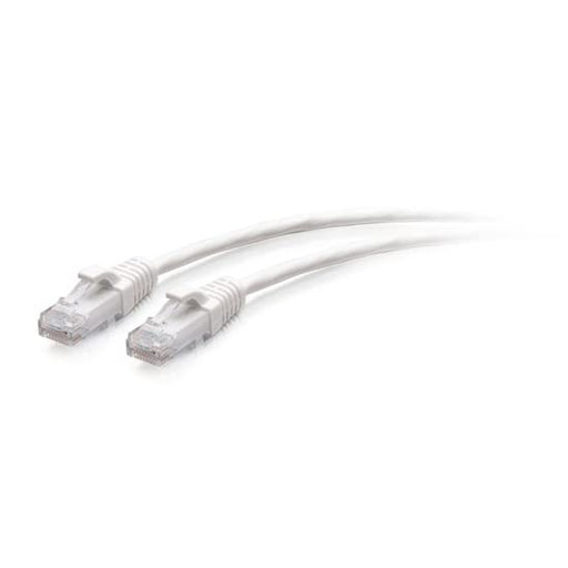 C2G 3ft (0.9m) Cat6a Snagless Unshielded (UTP) Slim Ethernet Network Patch Cable - White - Patch cable - RJ-45 (M) to RJ-45 (M) - 90 cm - 4.8 mm - UTP - CAT 6a - molded, snagless - white