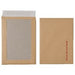 Office Depot Board Back Envelopes C6 Peel and Seal 190 x 140mm Plain 115 gsm Brown Pack of 125