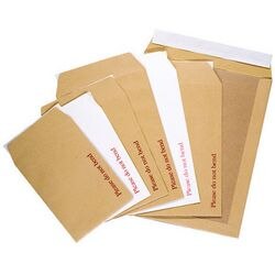 Office Depot Board Back Envelopes Non Standard Peel and Seal 368 x 444mm Plain 115 gsm Brown Pack of 50