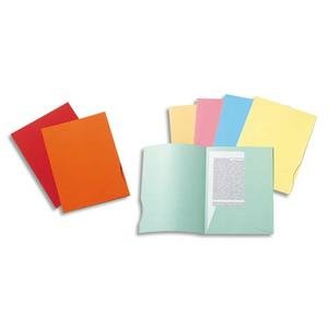 Exacompta 2 Flap Folder 216000E A4 Assorted 210gsm Cardboard 24 x 32 cm Pack of 250