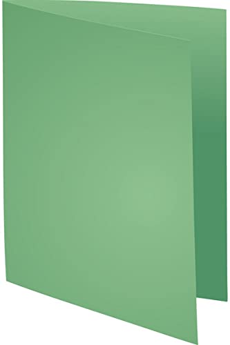 Exacompta Forever Square Cut Folder A4 Green Manila 220 gsm Pack of 500