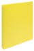 Exacompta Ring Binder Opaque 512809E Polypropylene A4+ 30 mm 4 ring Yellow Pack of 20