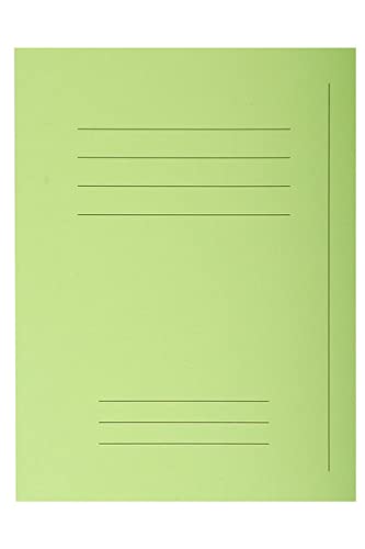 Exacompta Forever Square Cut Folder A4 Green Manila 220 gsm Pack of 250